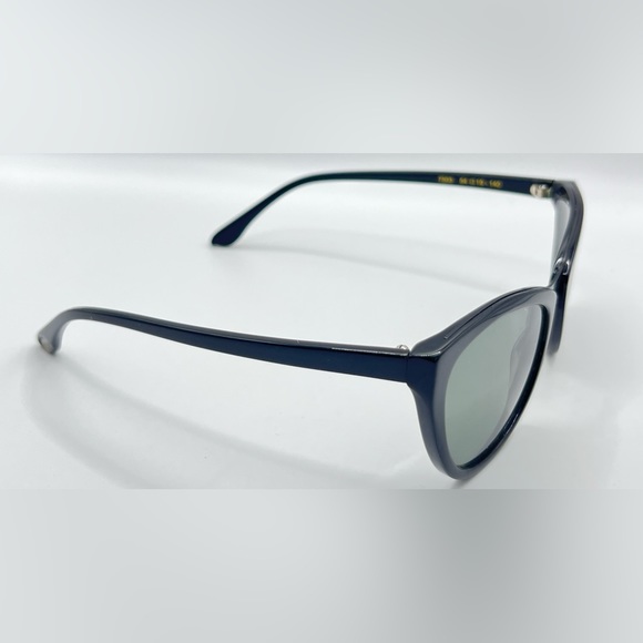 Amelia E 7303 Black Oval Cat-Eye Sunglasses Frames Only - Picture 1 of 8